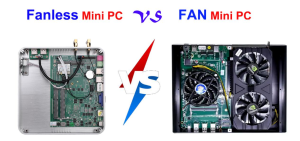 fanless mini pc vs fan mini pc