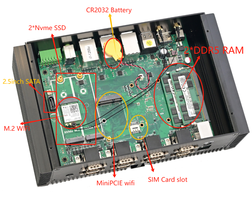 mini industrial computer 12th gen