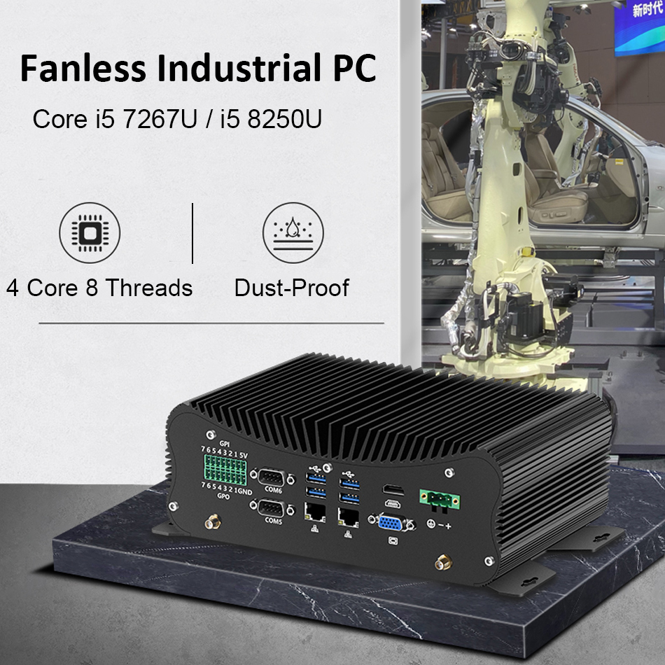 fanless industrial pc for payment kiosk 