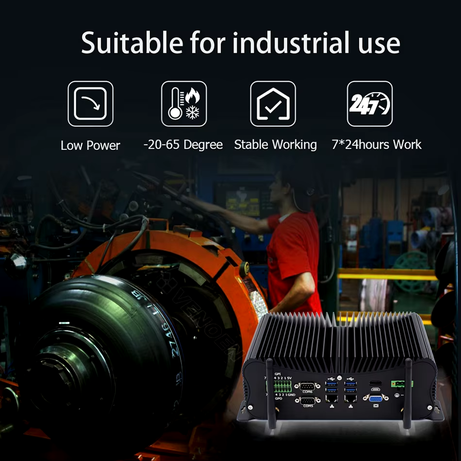 industrial box pc with rs232