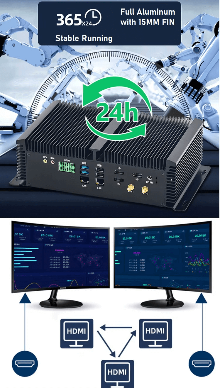 mini industrial pc for factory automation